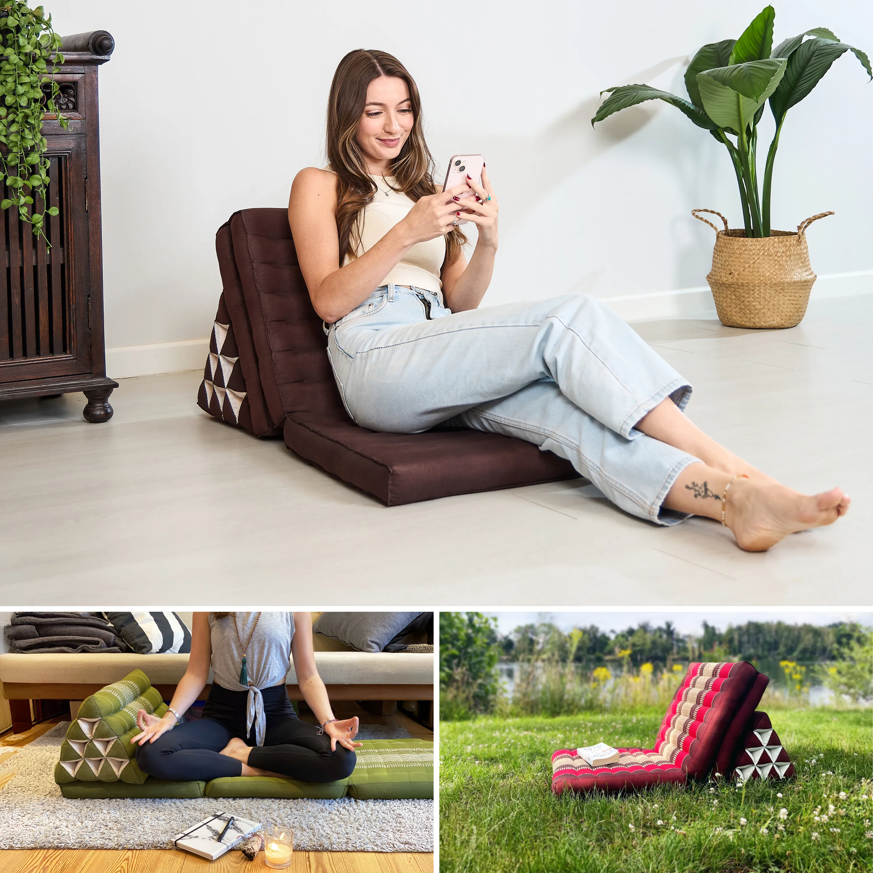 Kapok Thai Cushion 3 Fold, Basic