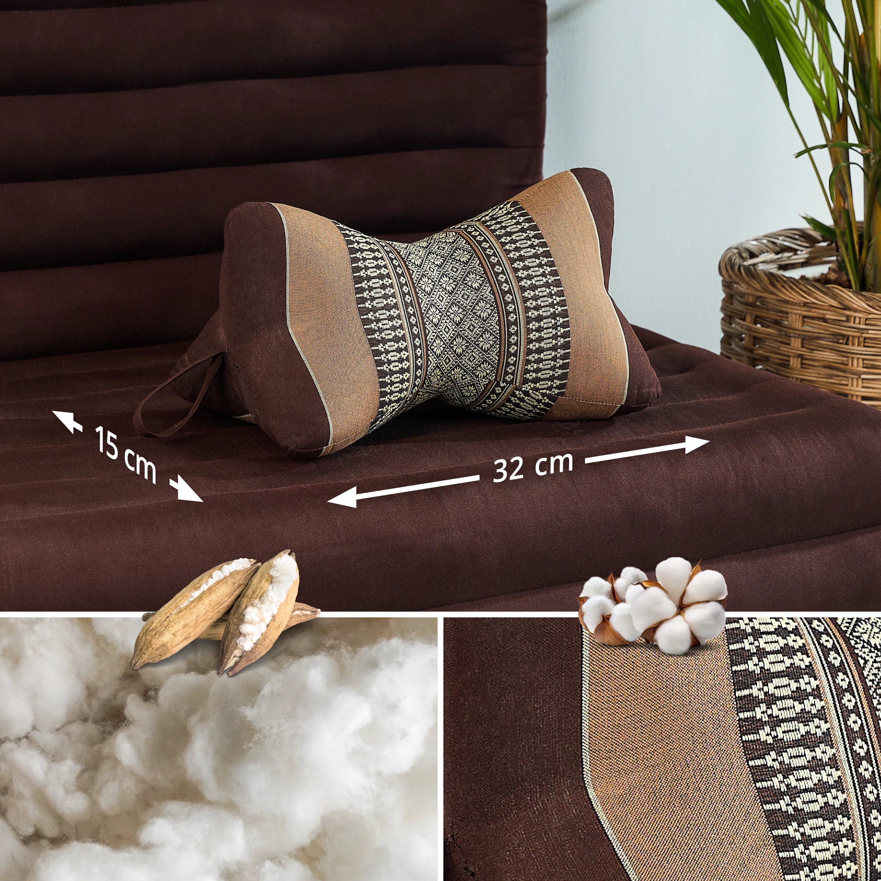 Kapok Bone Neck Pillow