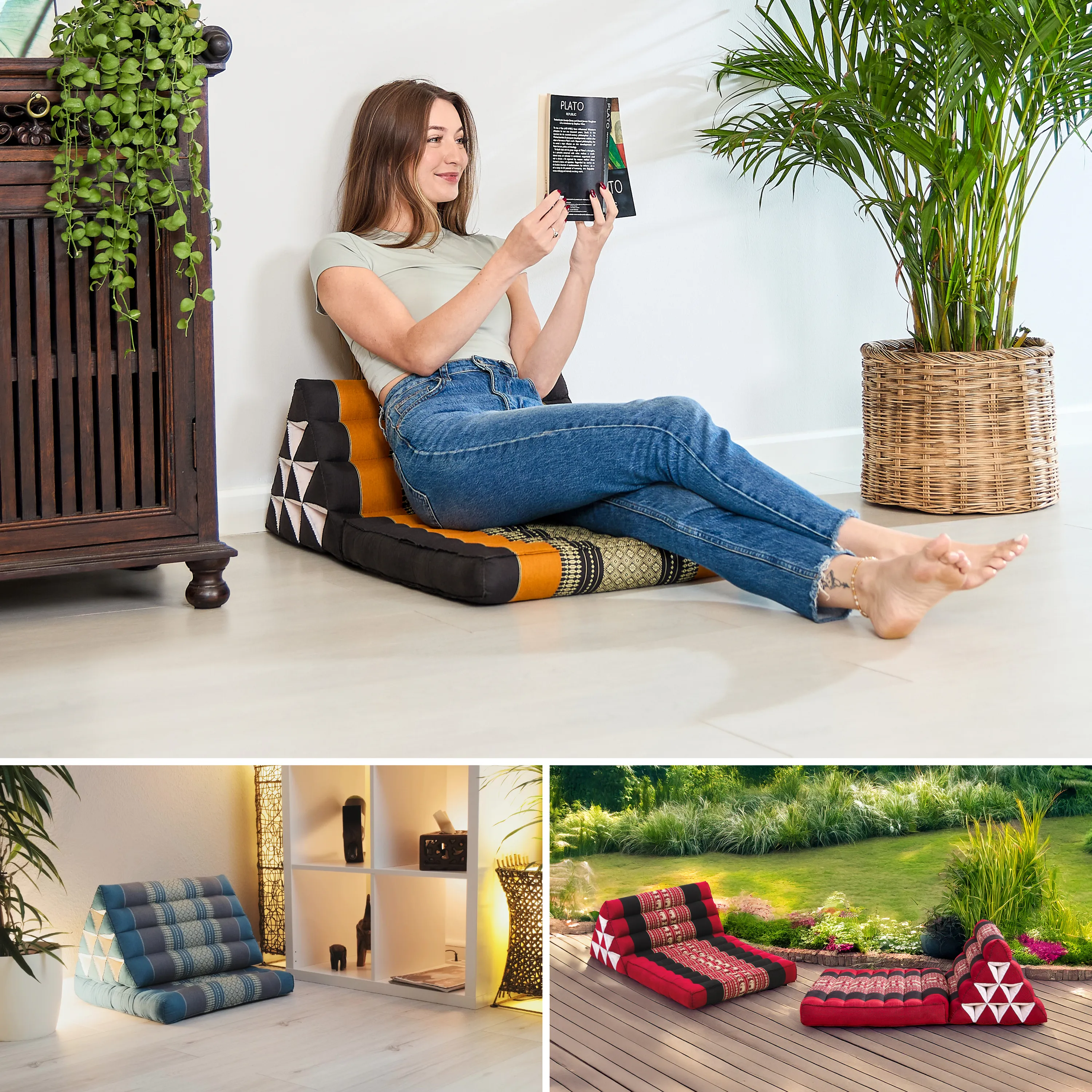 Kapok Thai Cushion 1 Fold