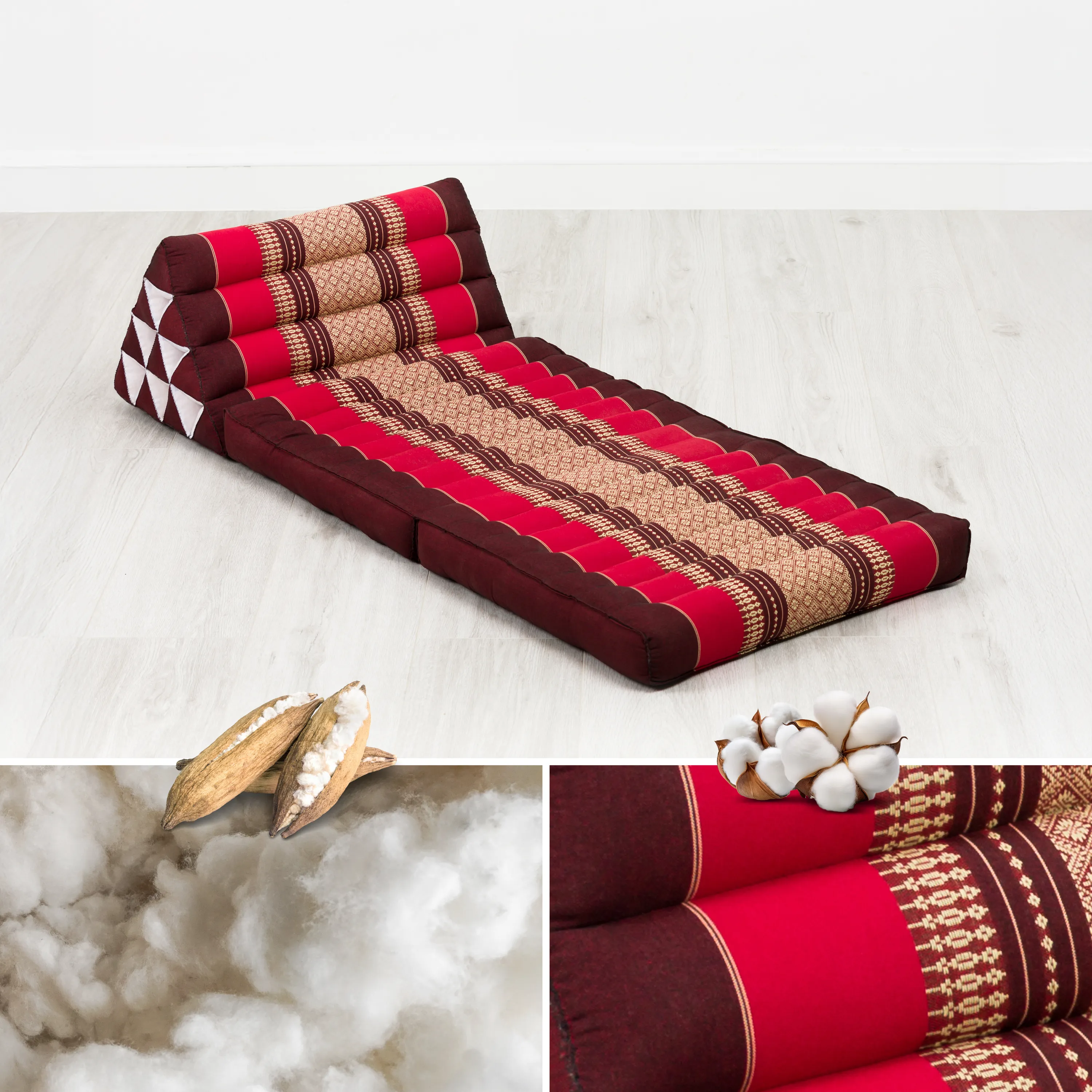 Kapok Thai Cushion 2 Fold