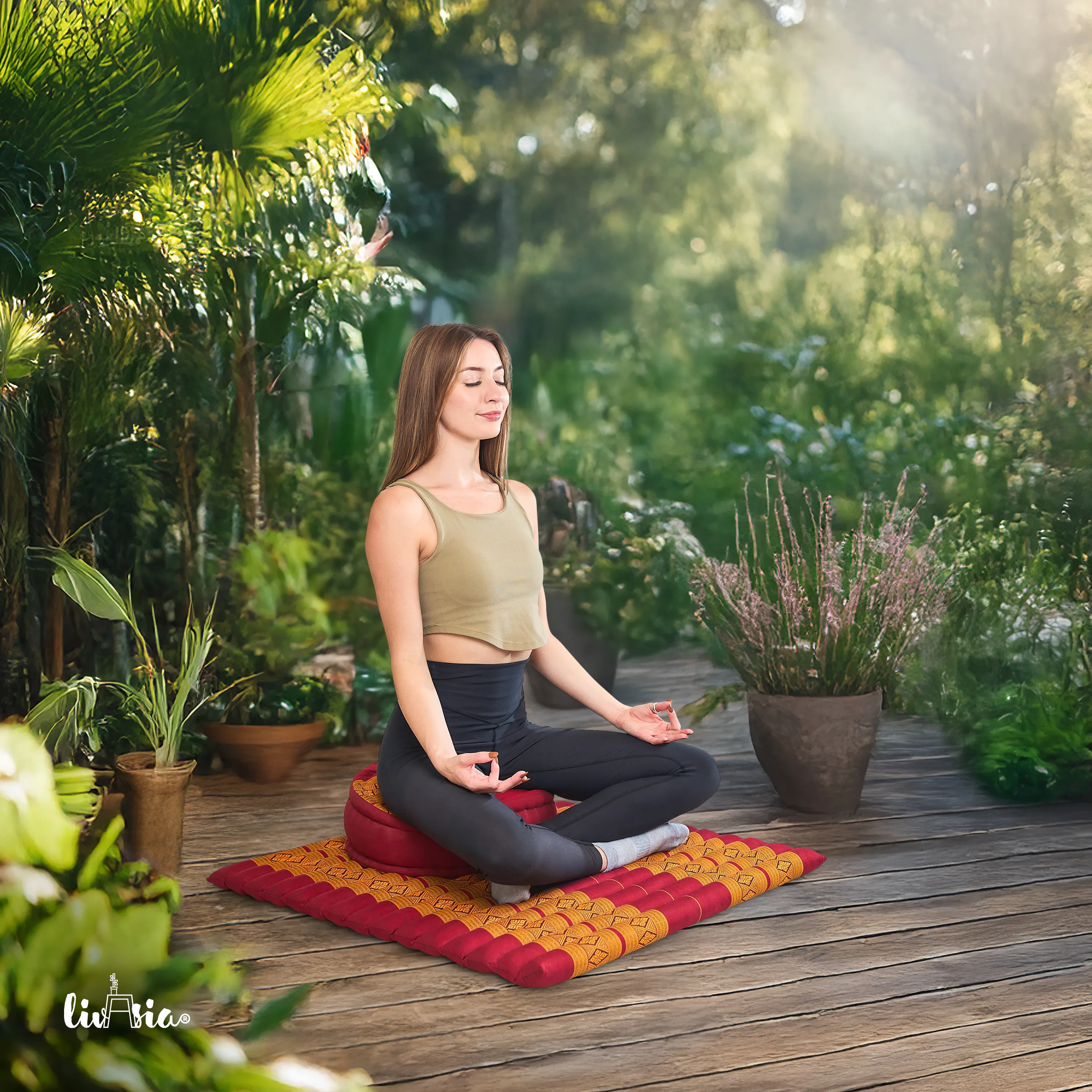 Kapok Meditation Cushion Set XL