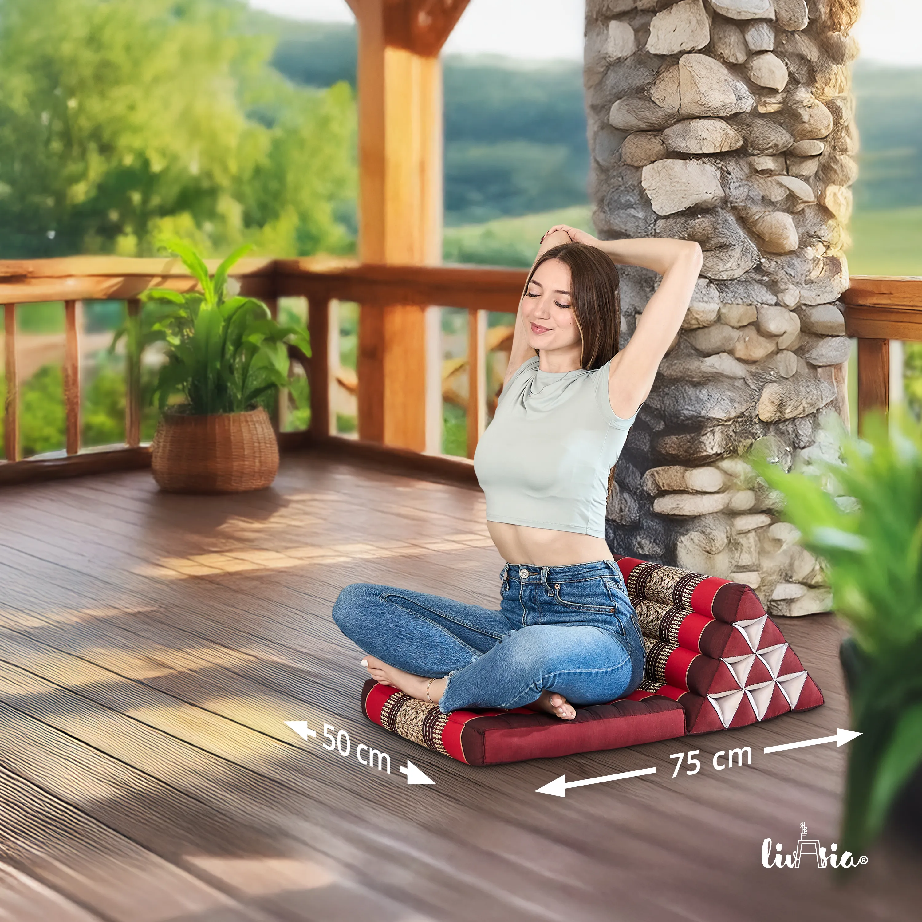 Kapok Thai Cushion 1 Fold