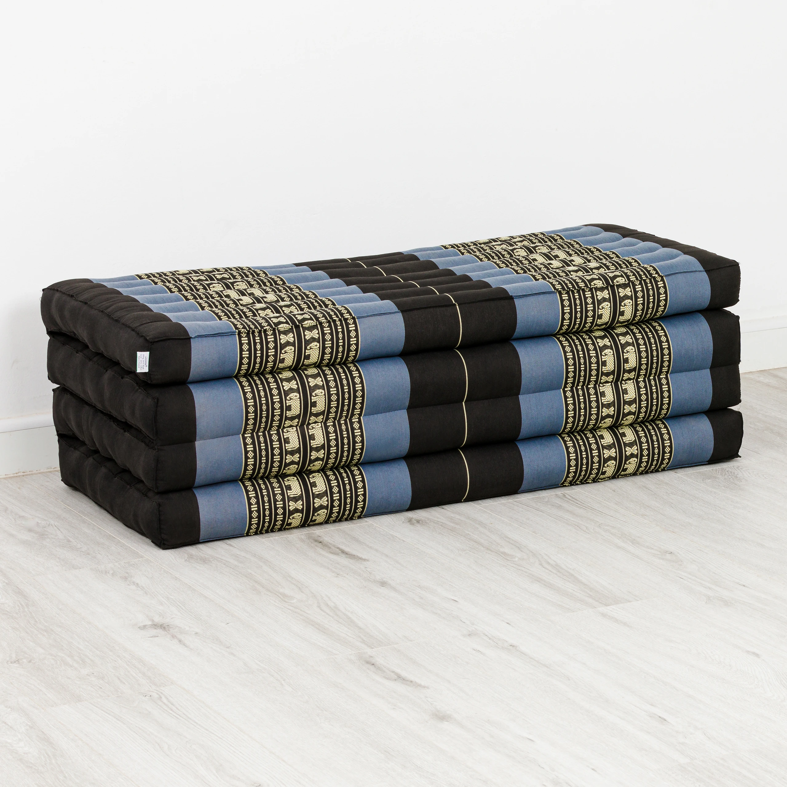 Klappmatratze-110_02_blau-Elefanten_1024512079_1_frei Kapok Folding Mattress, 110 cm wide, Classic