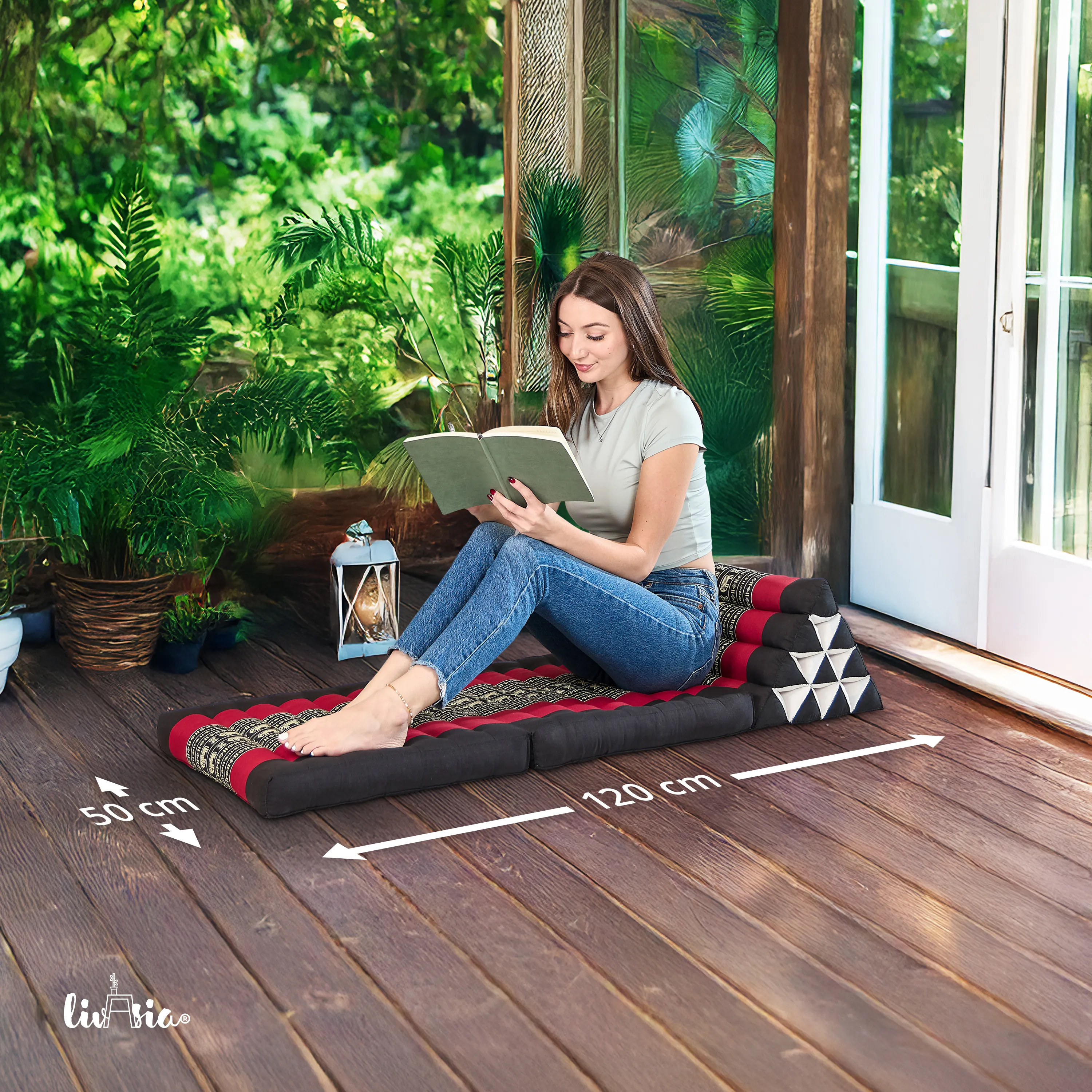 Kapok Thai Cushion 2 Fold