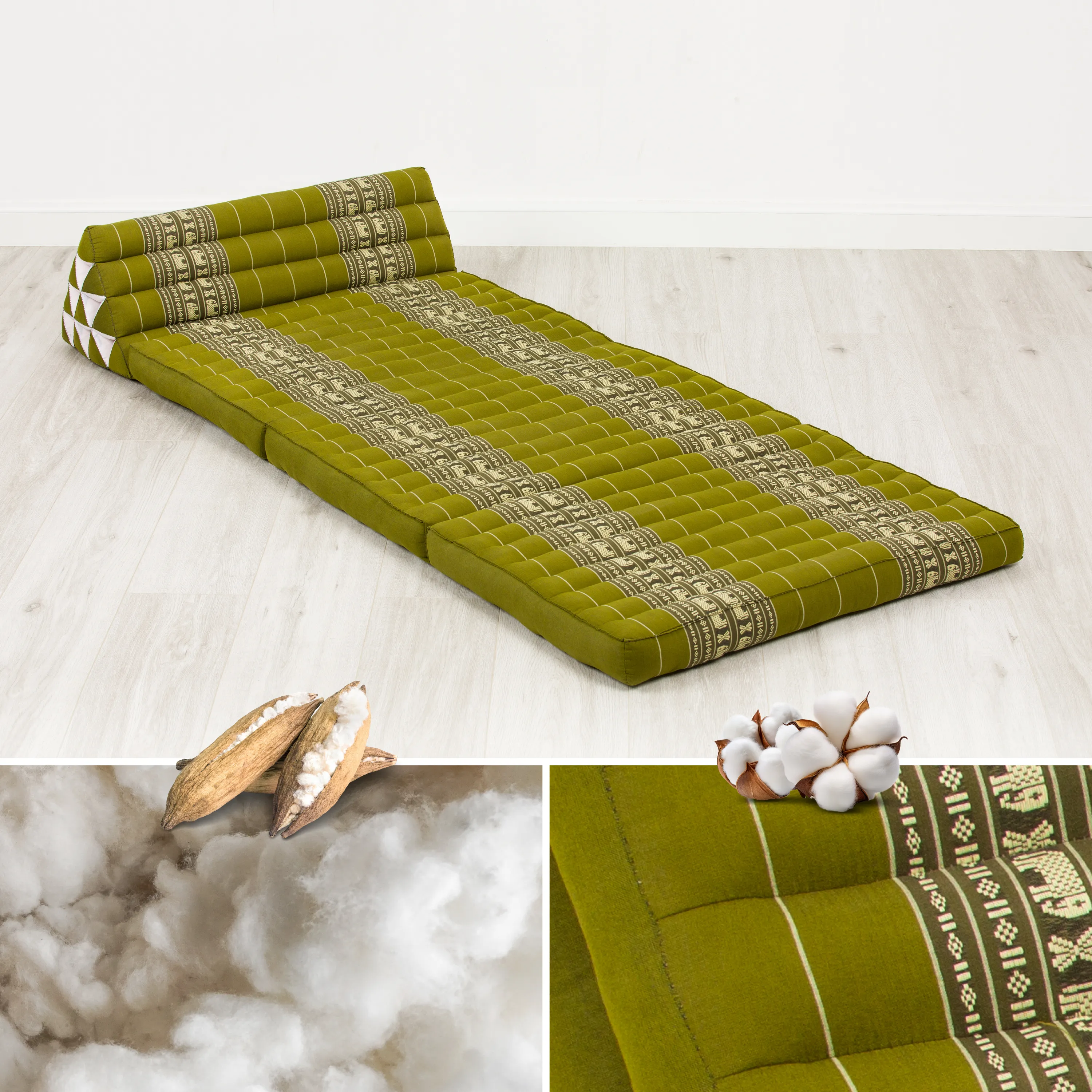 Kapok Thai Cushion XXL Wide