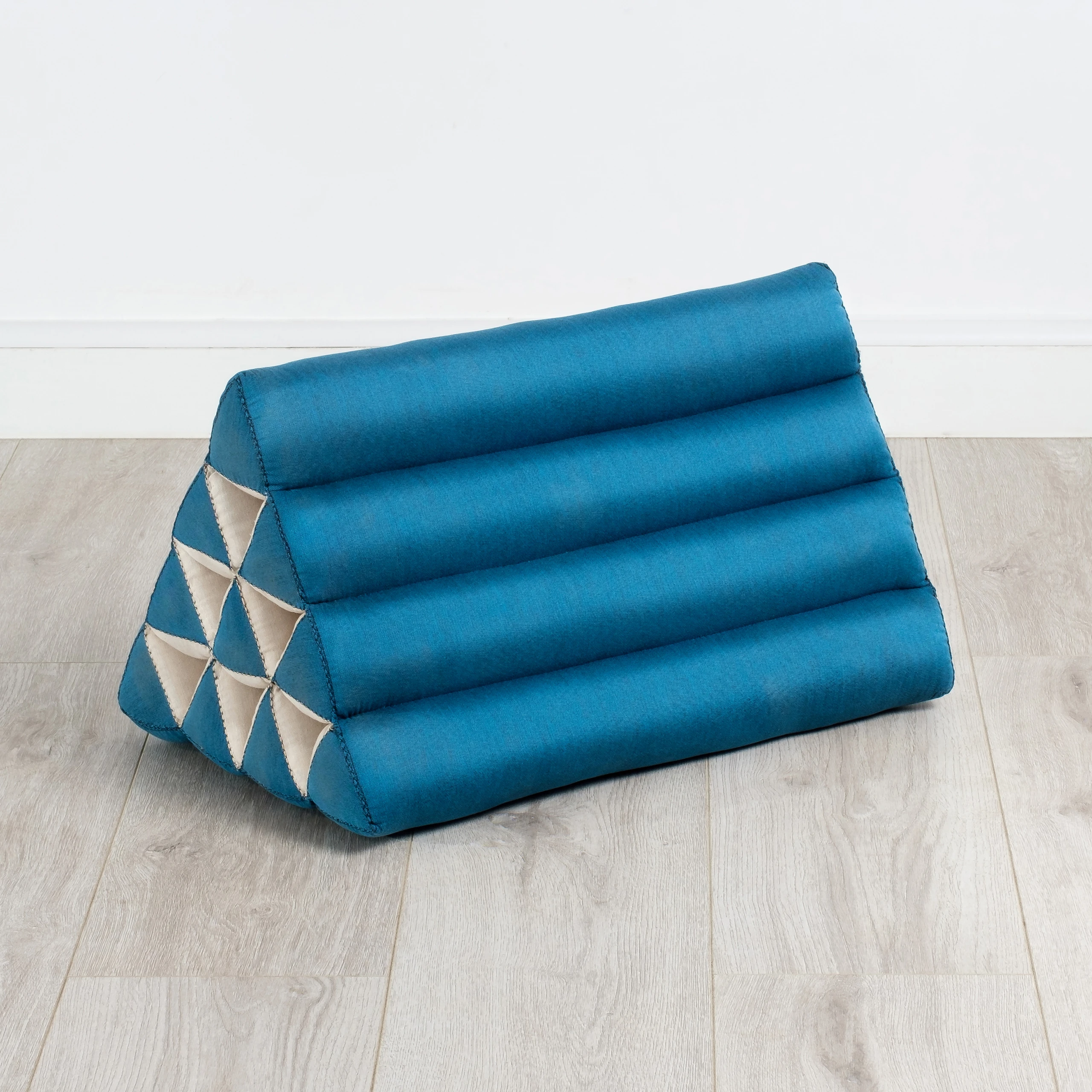 Kapok Triangle Cushion, Basic Solid Light Blue 1030272106