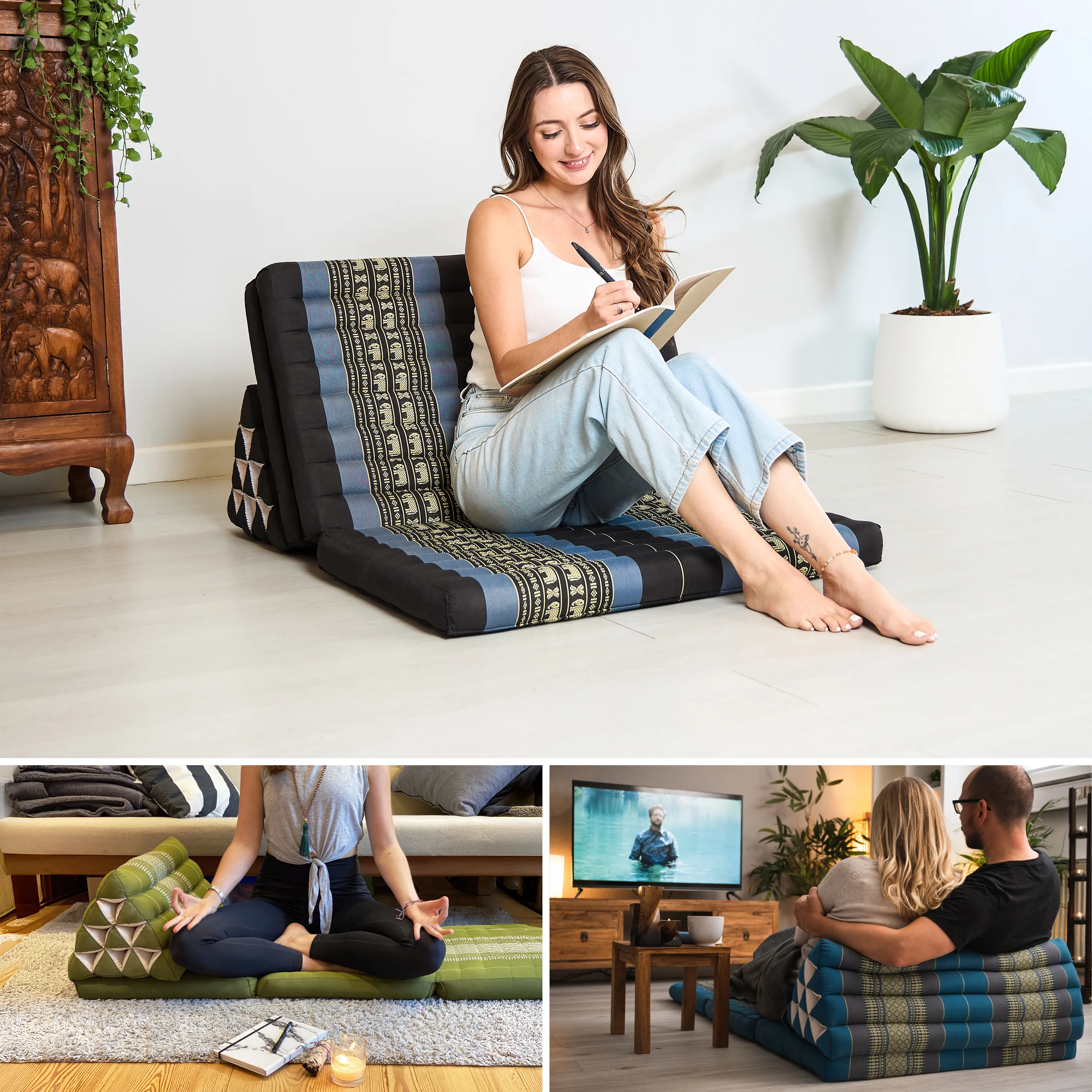 Kapok Thai Cushion XXL Wide
