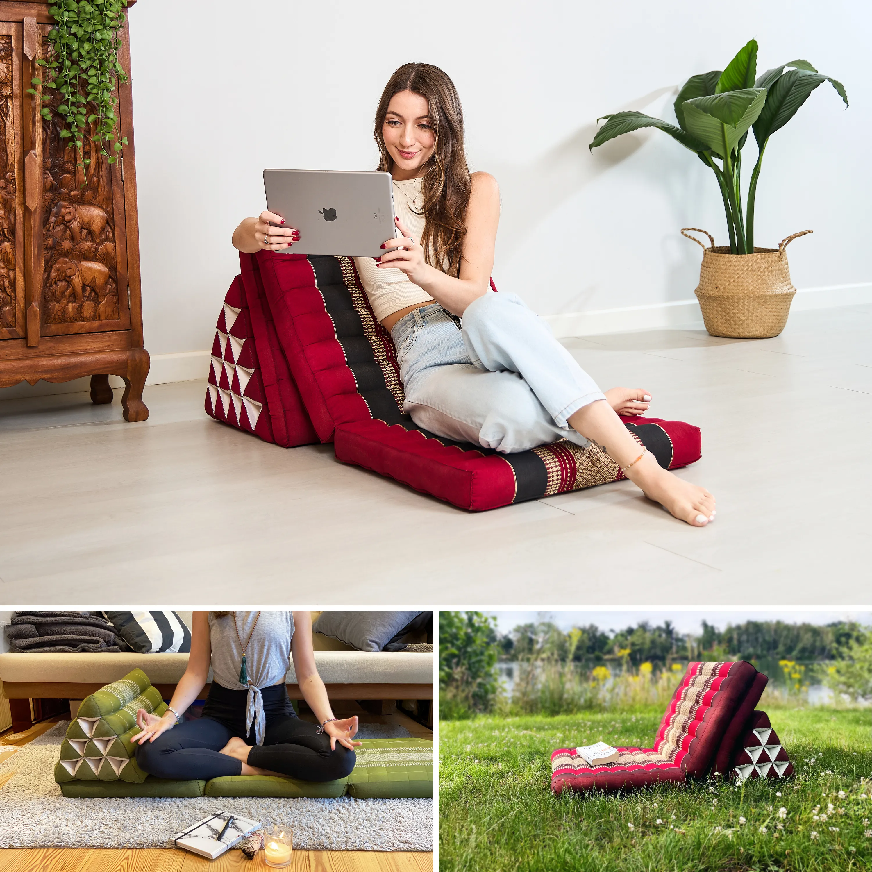 Kapok Thai Cushion XXL Tall