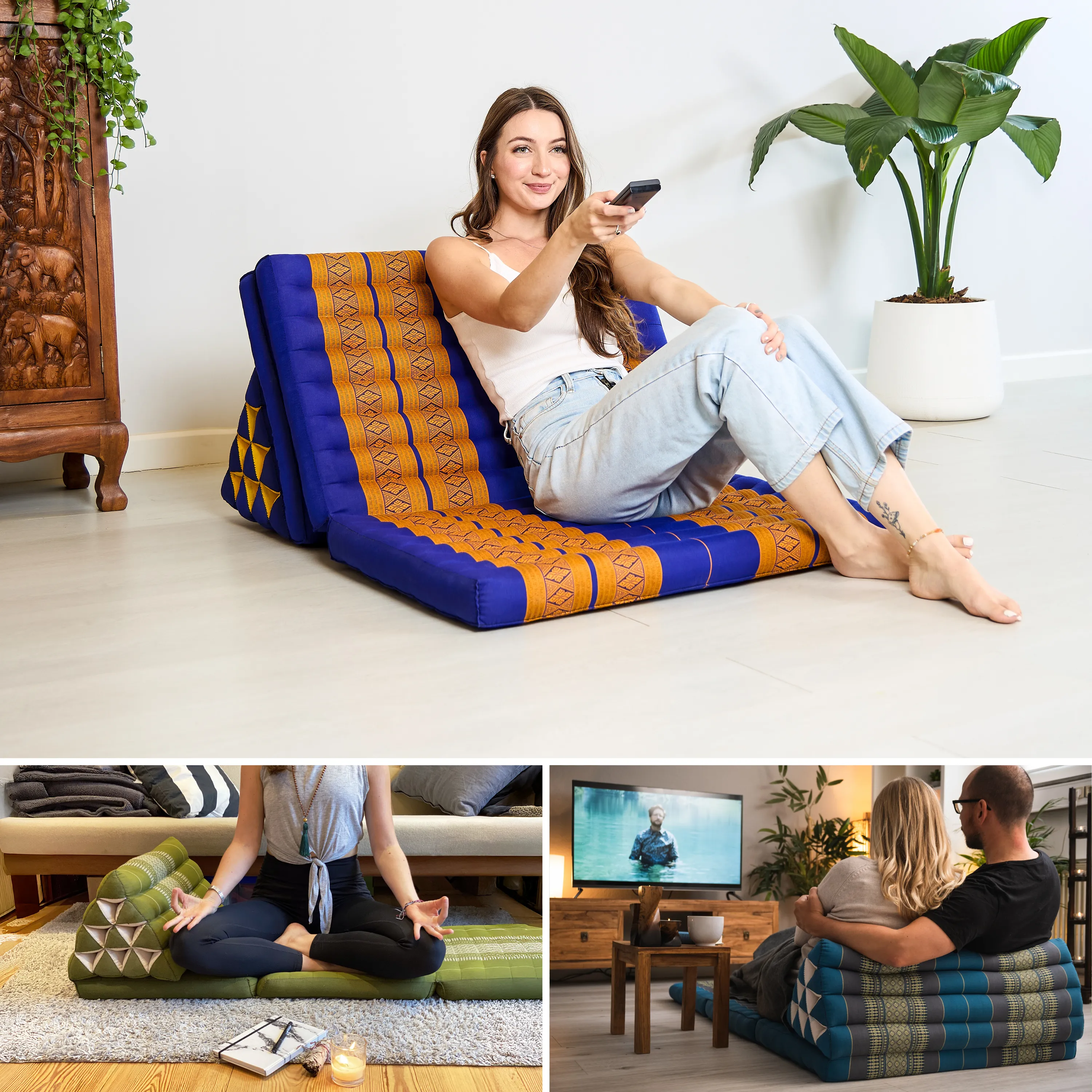 Kapok Thai Cushion XXL Wide