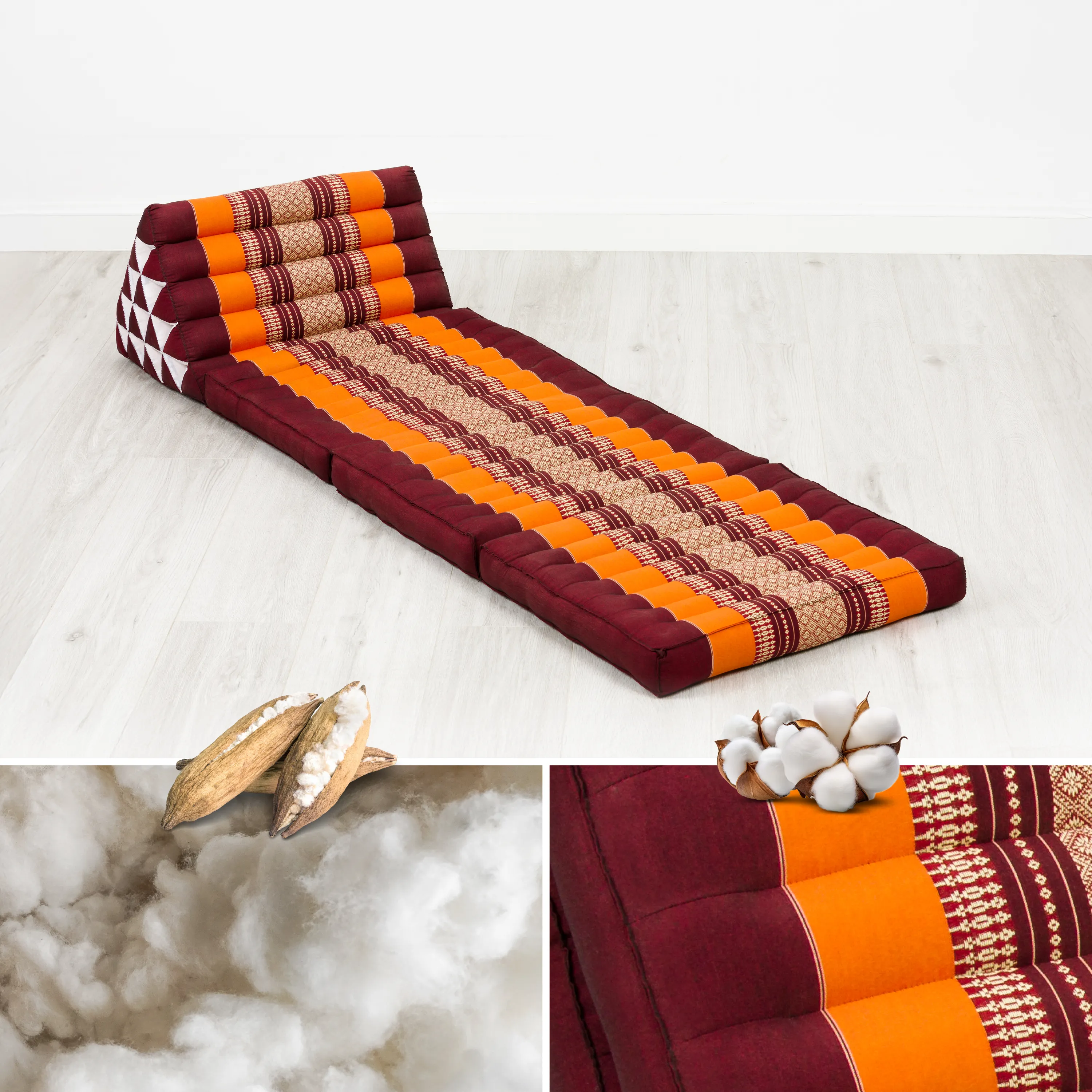 Kapok Thai Cushion XXL Tall