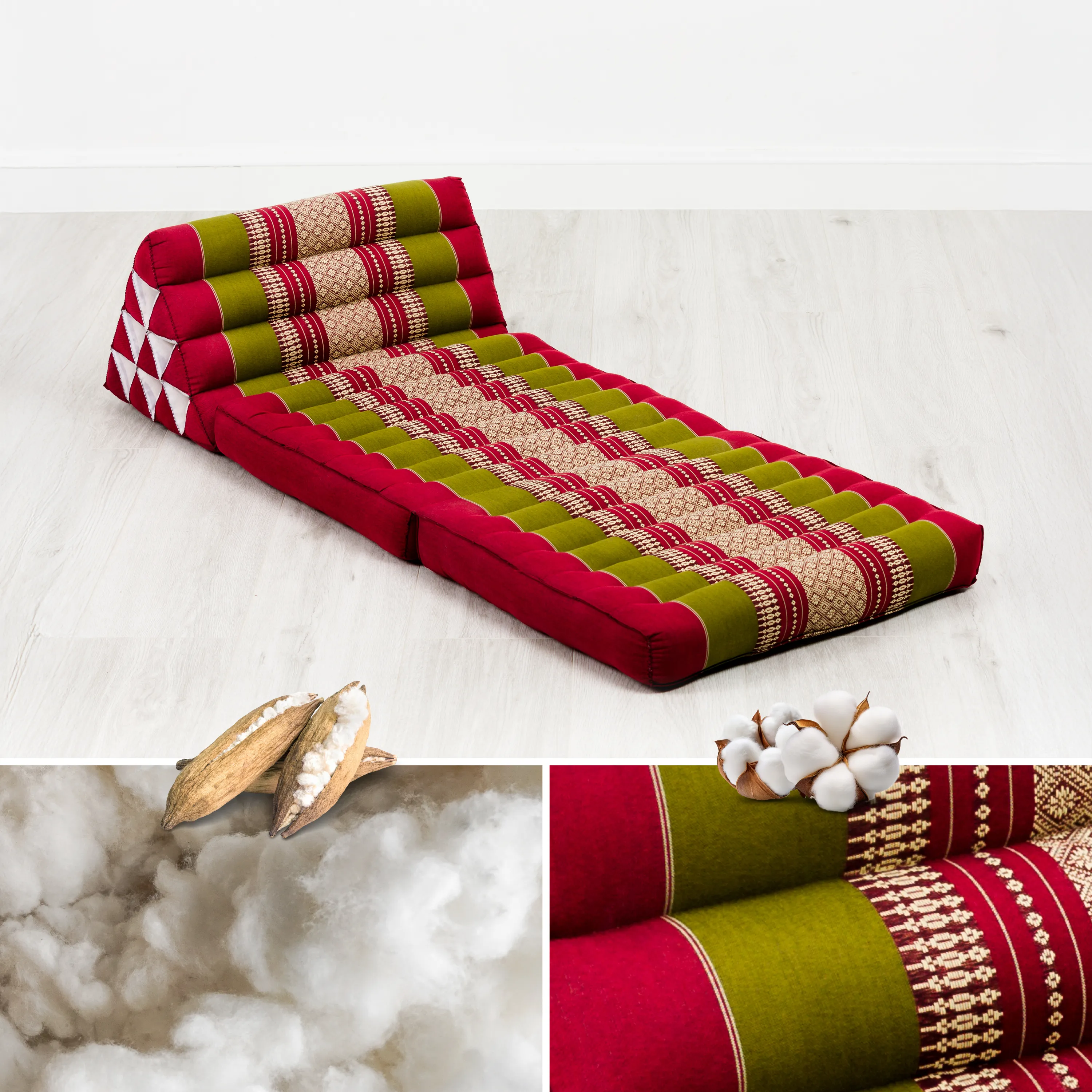 Kapok Thai Cushion 2 Fold