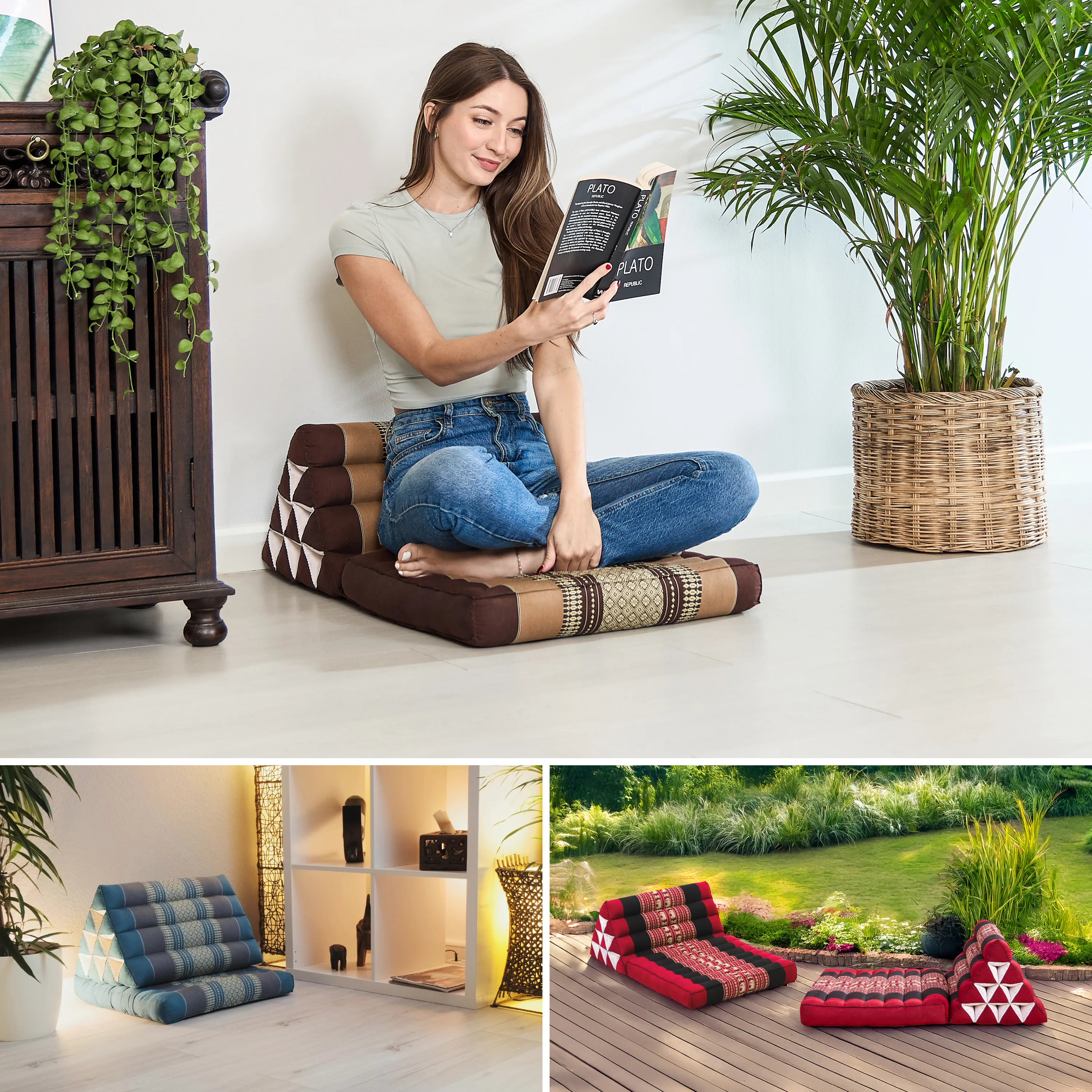 Kapok Thai Cushion 1 Fold