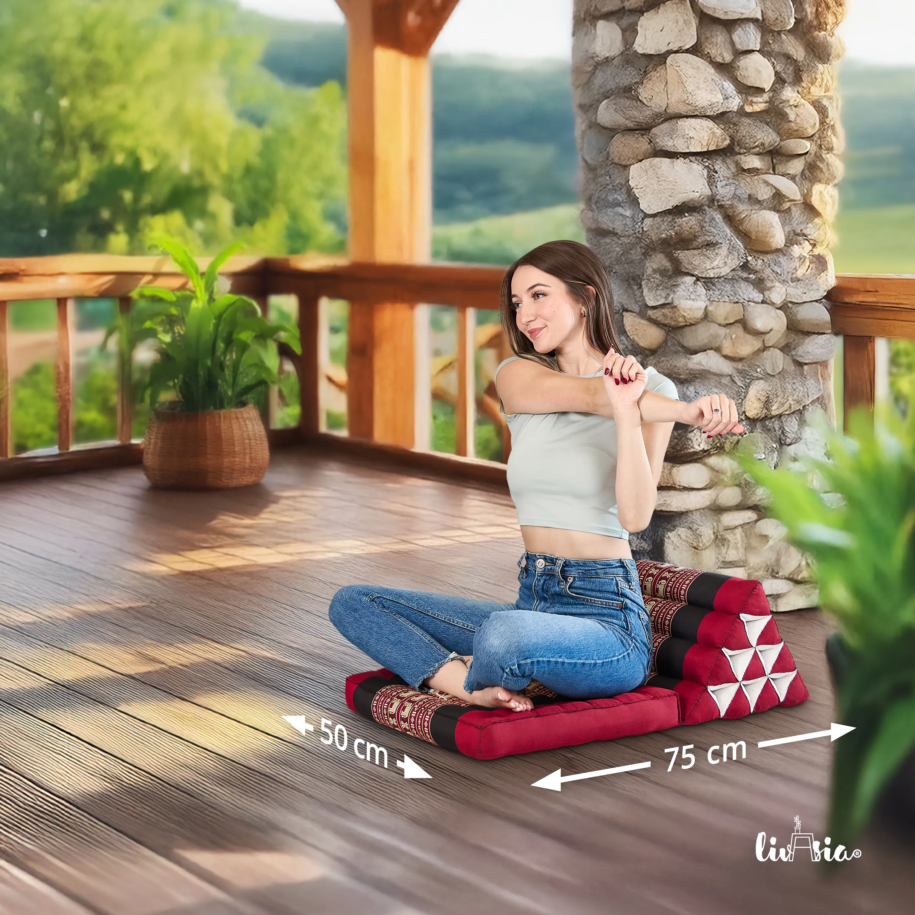 Kapok Thai Cushion 1 Fold