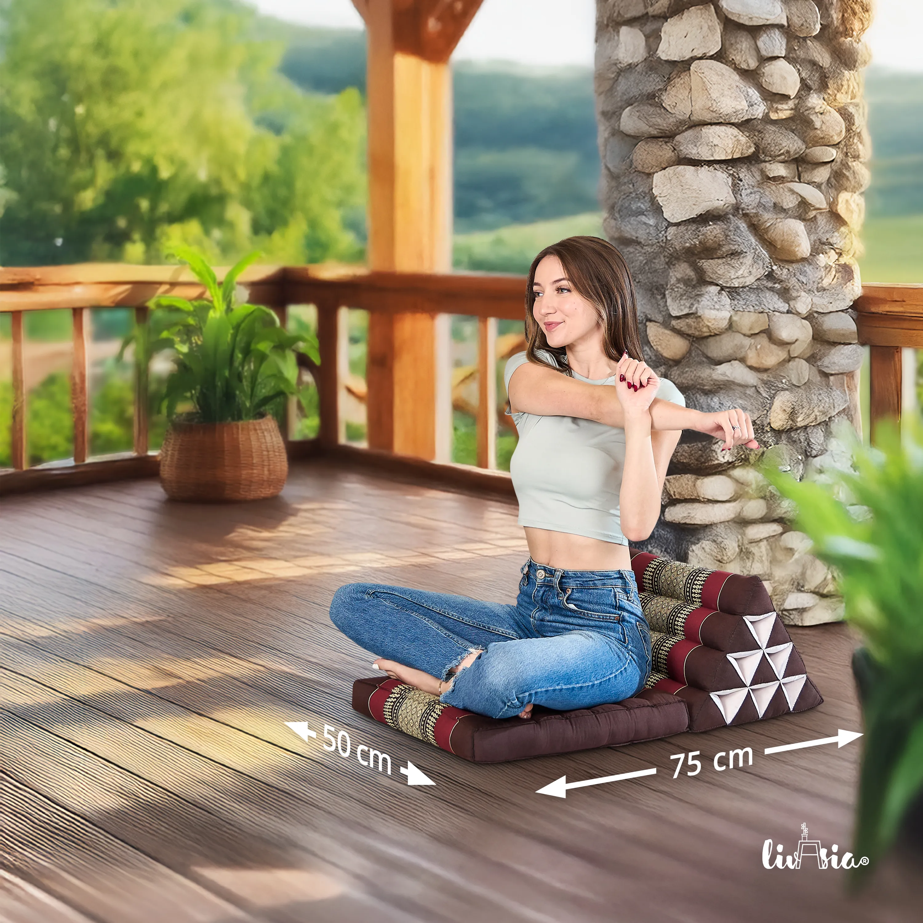 Kapok Thai Cushion 1 Fold