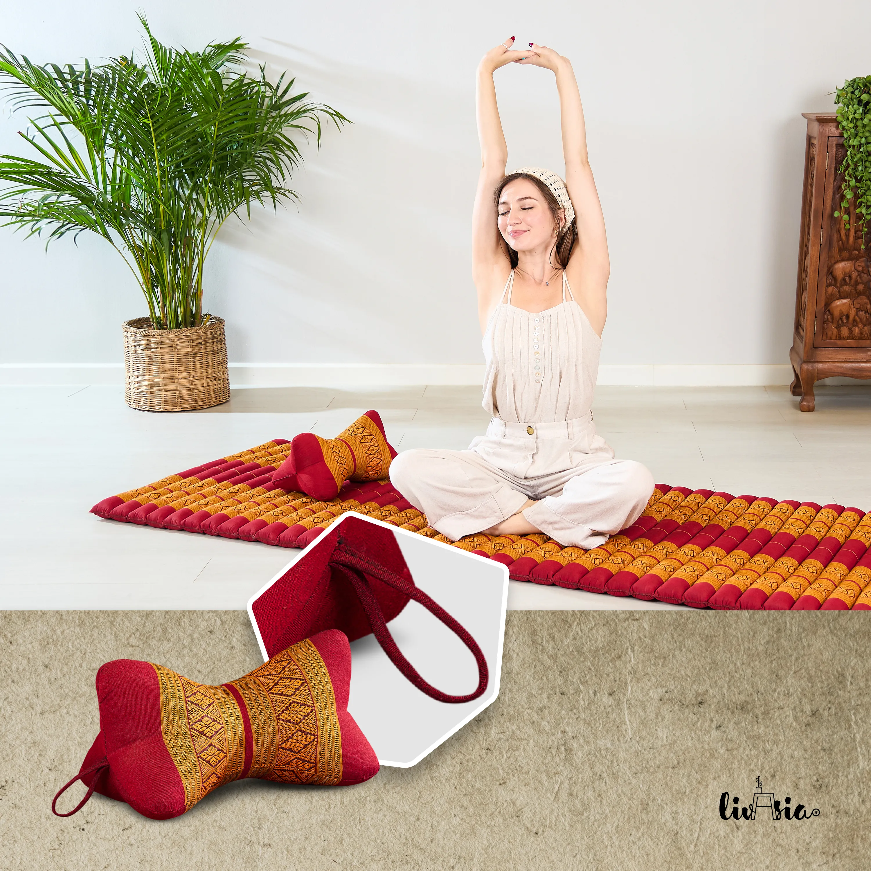 Kapok Bone Neck Pillow