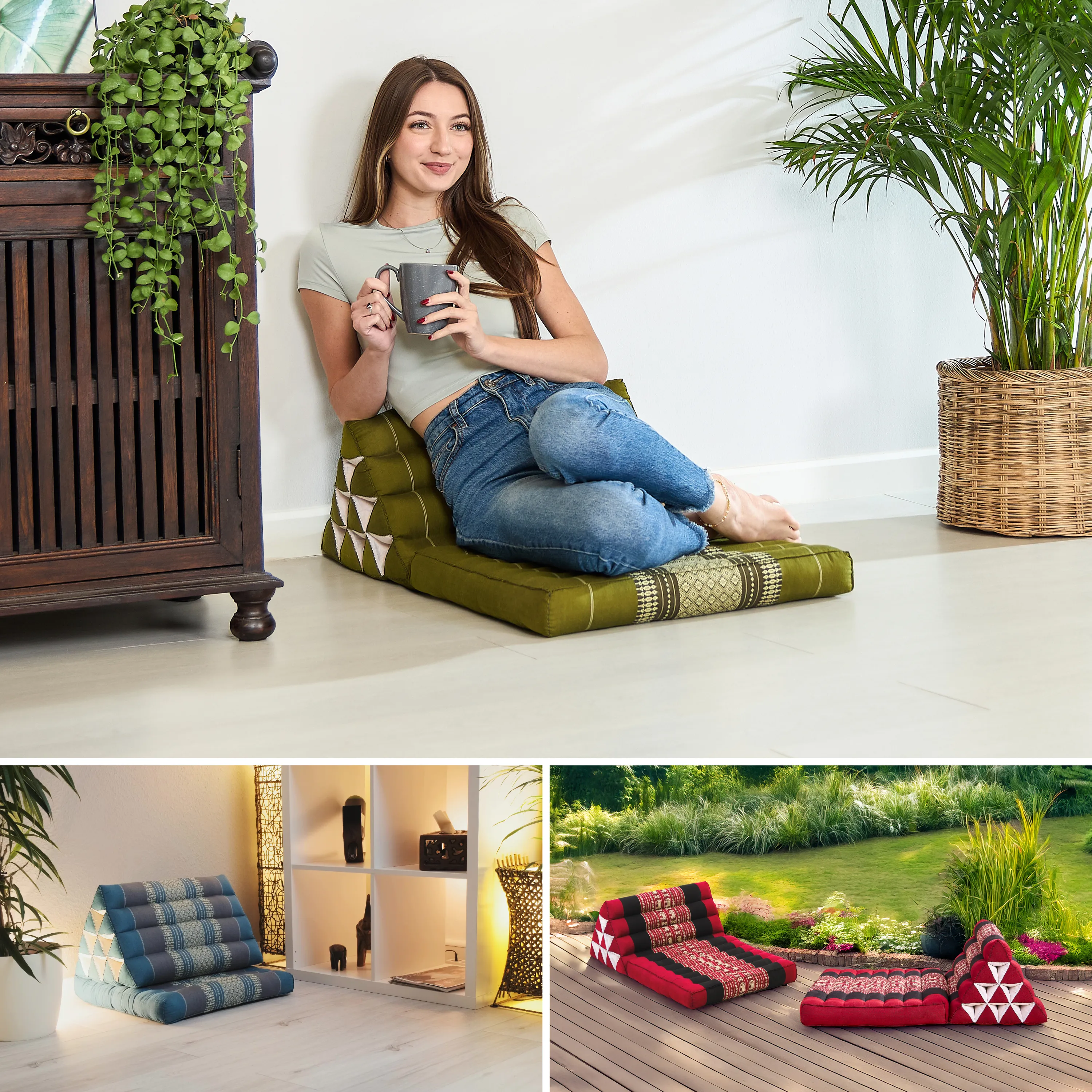 Kapok Thai Cushion 1 Fold