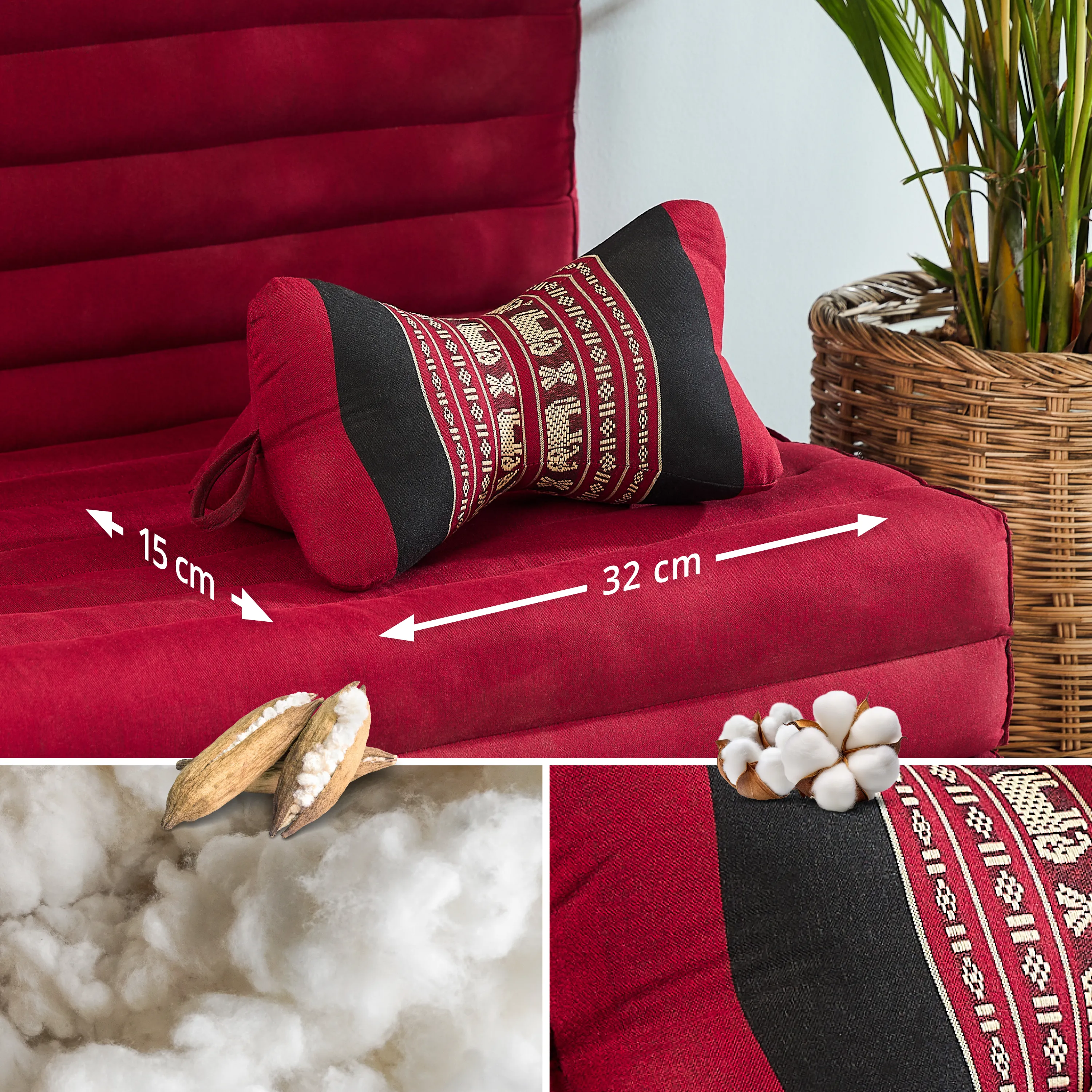 Kapok Bone Neck Pillow