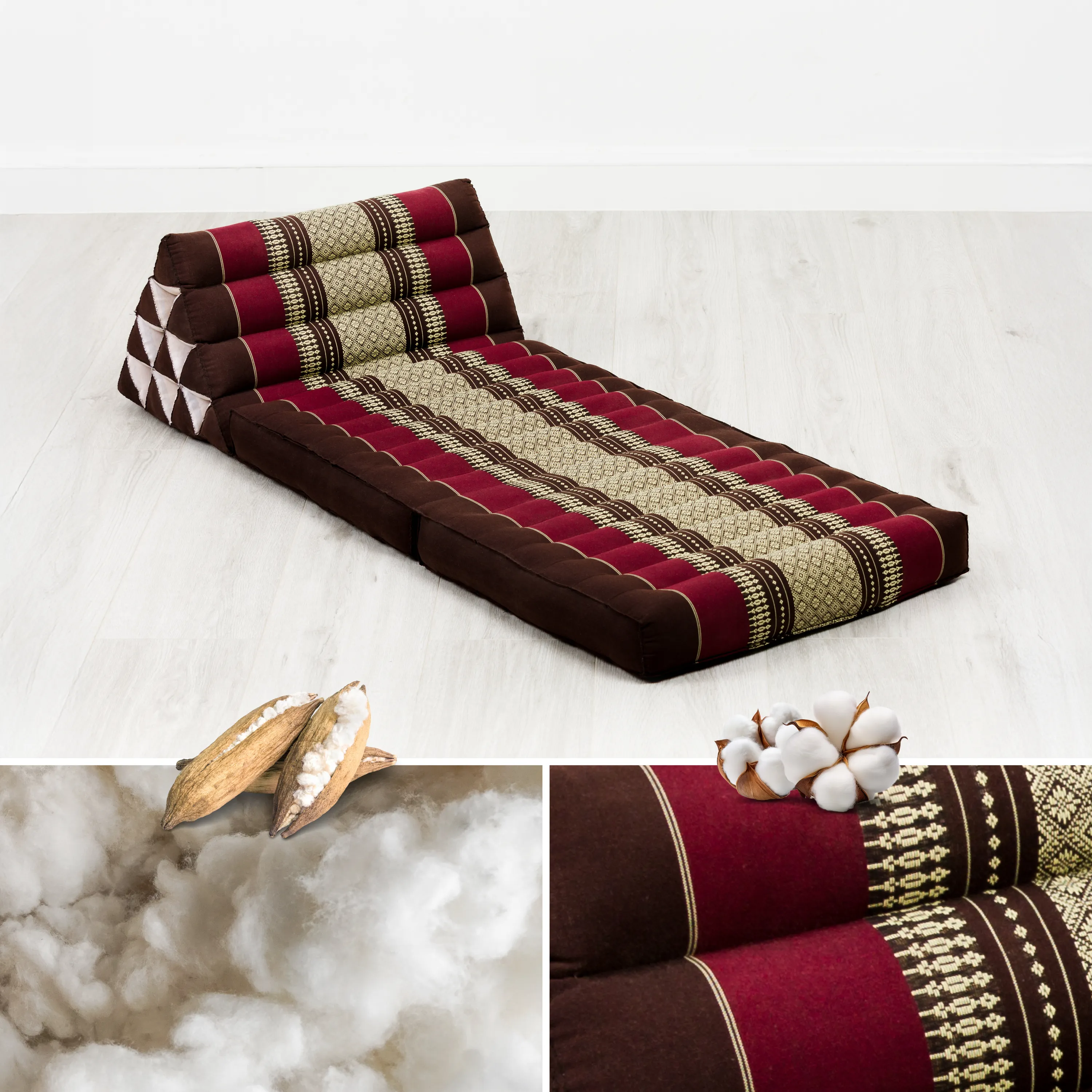 Kapok Thai Cushion 2 Fold